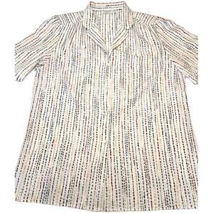LEVI STRAUSS & CO. Vintage‎ 1980 Striped Button Down, Women’s 16, Multicolor EUC